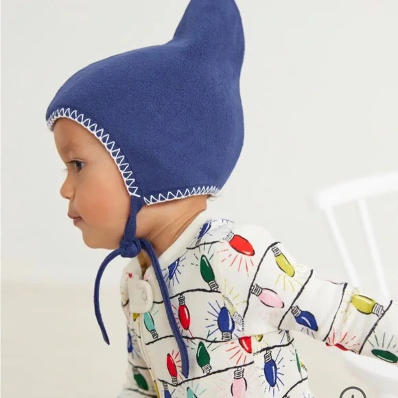 🆕 NWOT Hanna Andersson Bright Bulbs Jumper w/ shirt & baby gnome hat bundle - Picture 2 of 9